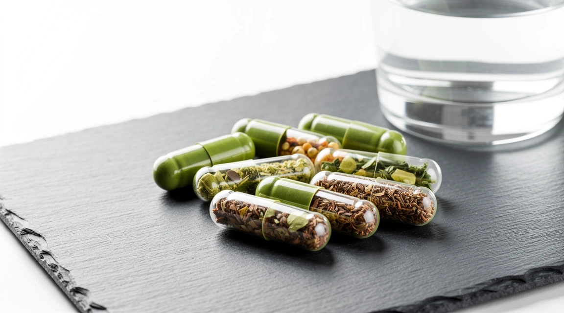 Natural capsules for strength and vitality